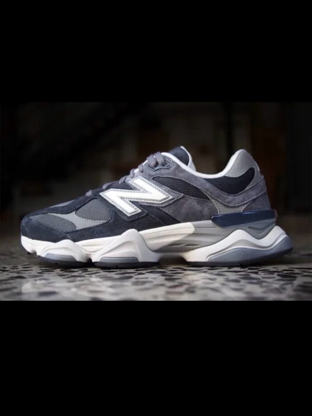 New Balance 9060 Men's Grey Athletic Sneakers - Comfortable Daily Trainer